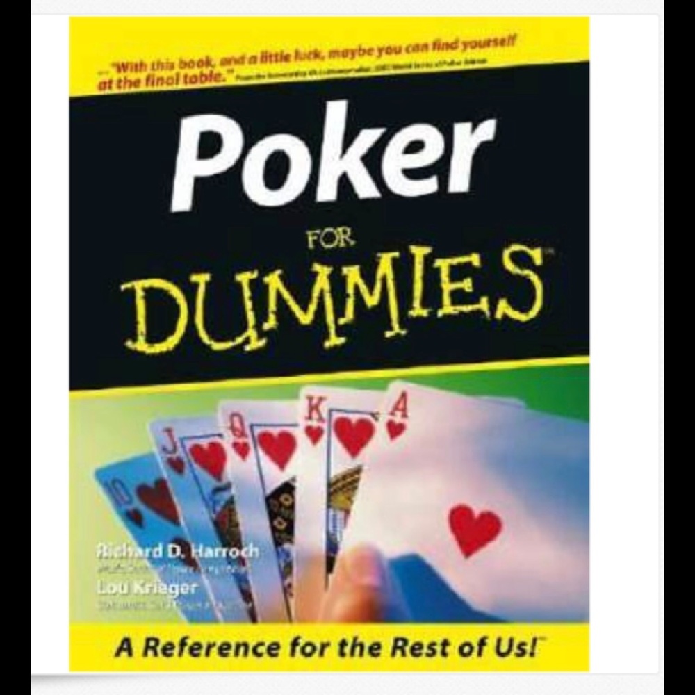 POKER FOR DUMMIES NWT